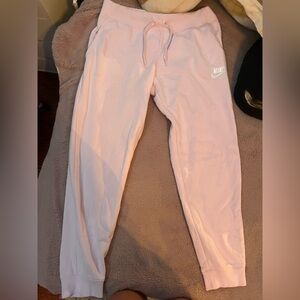 pink nike sweats